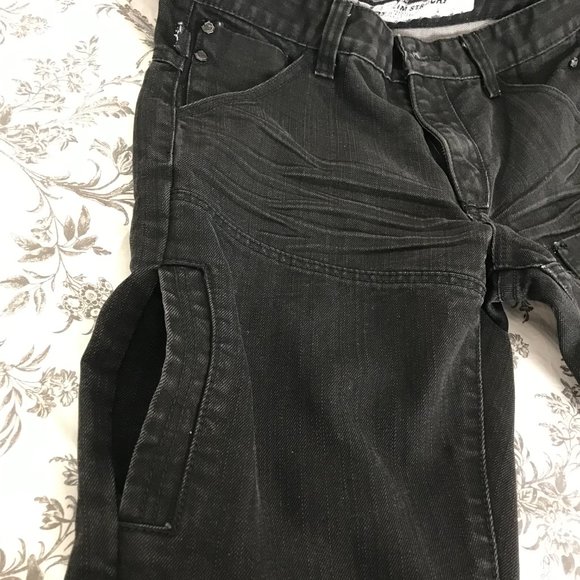 🚄Aggravated Mentality Men's Jeans | Black | Size 32W x 32L - Picture 11 of 16